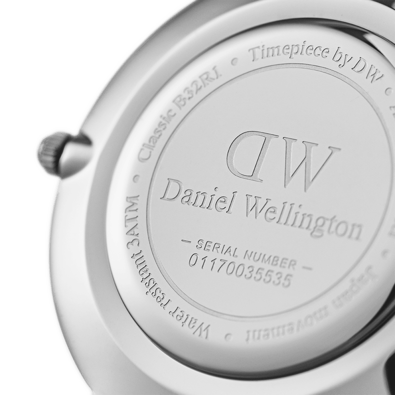 Daniel Wellington Petite 28mm Durham Black Dial Watch DW00100234