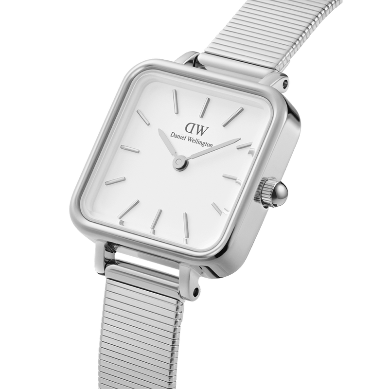 Daniel Wellington Quadro Studio 22X22mm White Dial Watch DW00100521