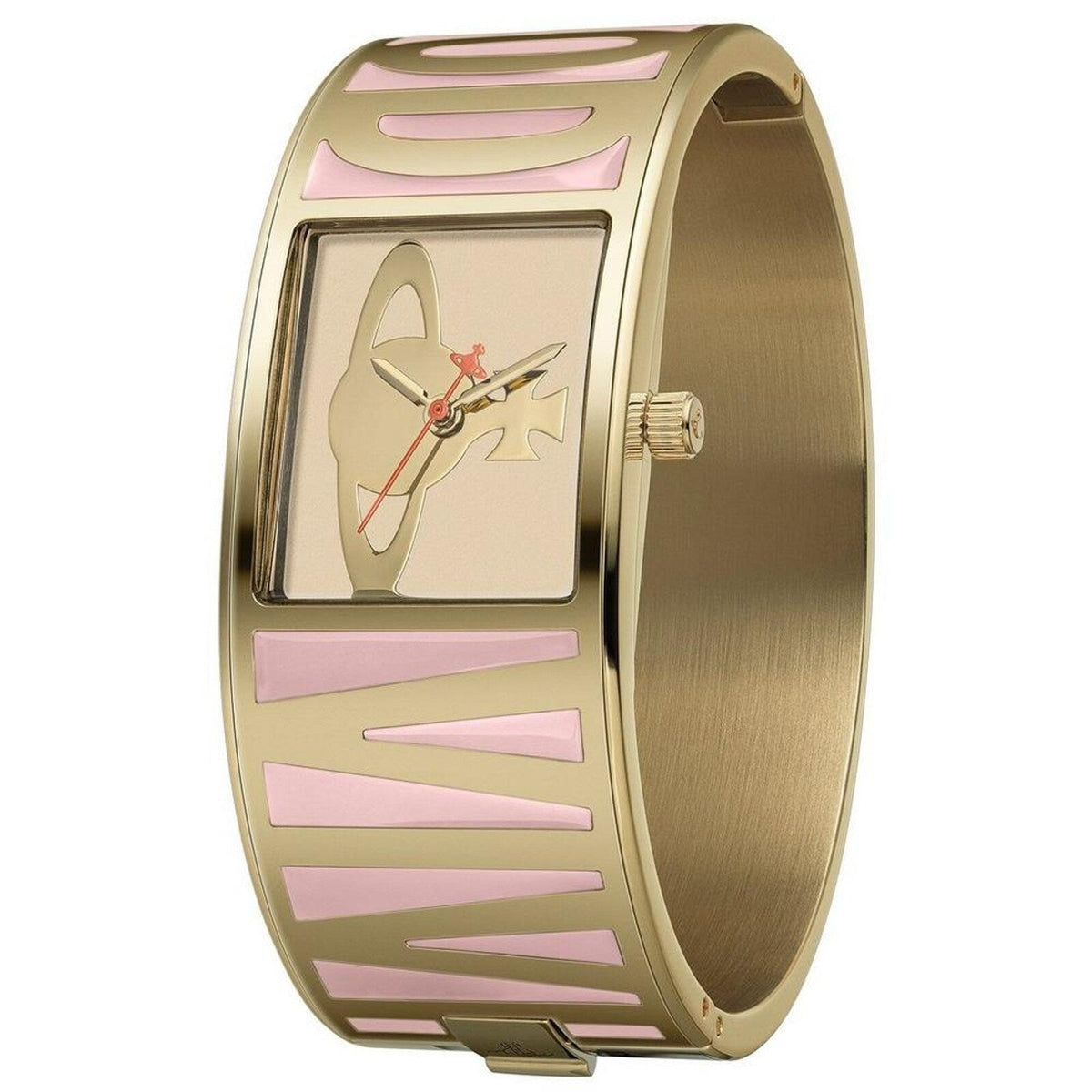 Vivienne Westwood Belvoir 25mm Pink Gold Bangle Watch