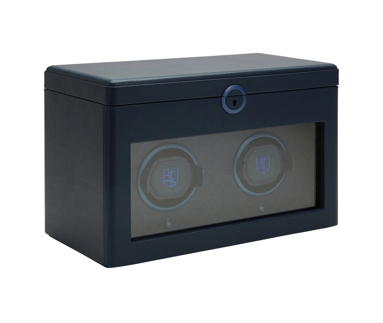 Wolf Earth Double Blue Watch Winder 190417