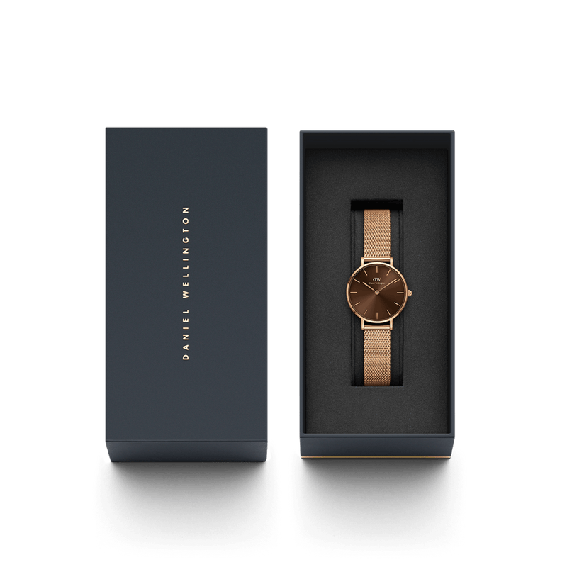 Daniel Wellington Petite Amber 36mm Brown Dial Watch DW00100478