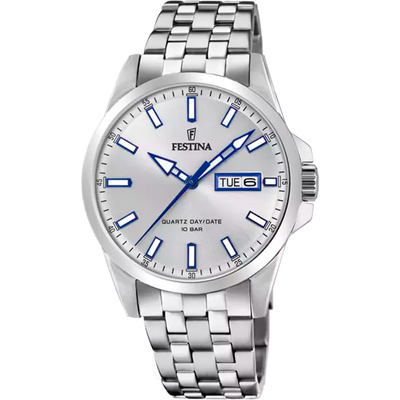 Festina Elegance Silver Steel Wristwatch F20357/1