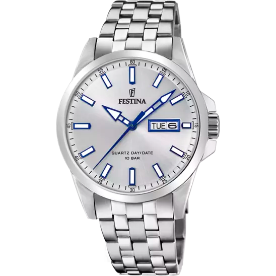 Festina Elegance Silver Steel Wristwatch F20357/1