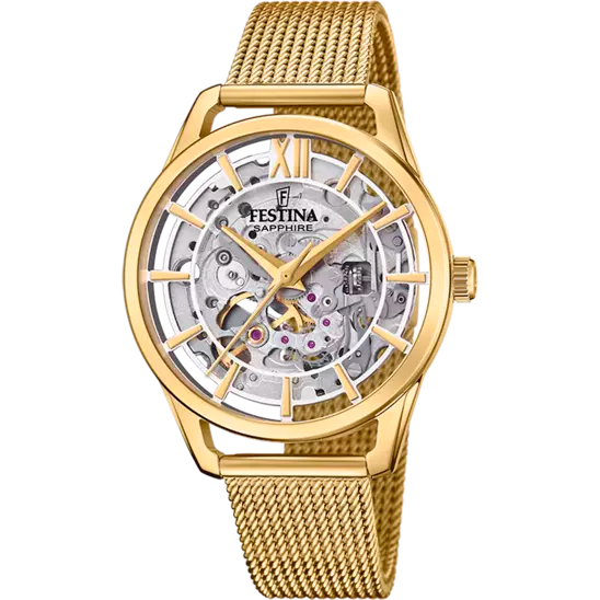 Festina Silver Dial Stainless Steel Strap Women's Watch F20629/1