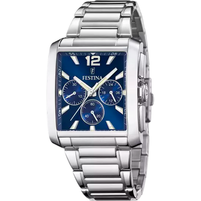 Festina Blue Stainless Steel 316L Strap Men's Watch F20635/2