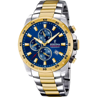 Reloj Festina Blue Dial Stainless Steel Men's Watch F20562/2