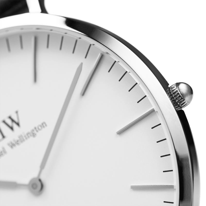 Daniel Wellington Classic 36mm Glasgow White Dial Watch DW00100047