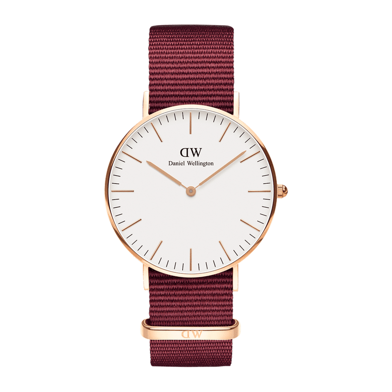 Daniel Wellington Classic 36mm Roselyn White Dial Watch DW00100271