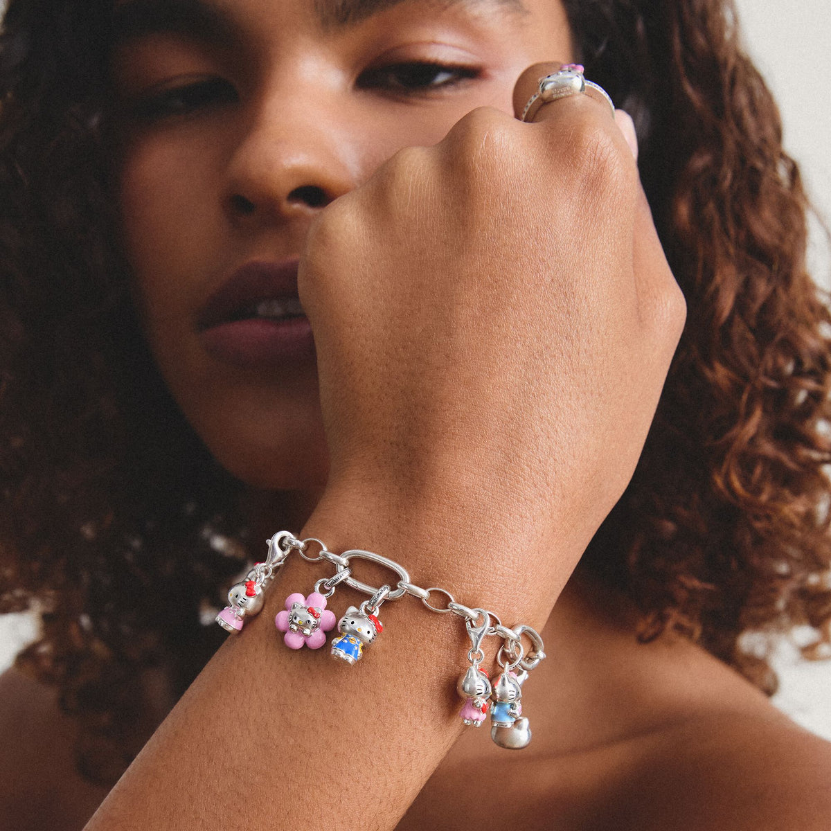 Thomas Sabo Hello Kitty Charm with heart