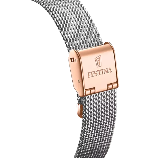 Festina Silver Dial Stainless Steel Strap Women's Watch F20628/1