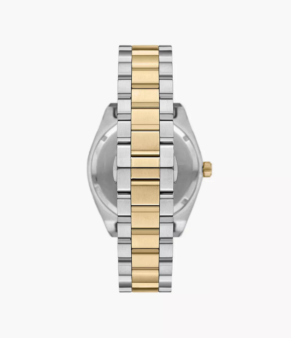 Emporio Armani Three Hand Two Tone Stainless Steel Watch AR11716