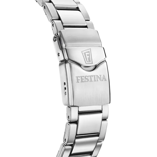 Festina Green Dial Stainless Steel Bracelet Men's Watch F20663/2