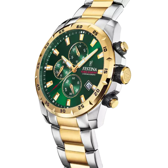 Reloj Festina Green Dial Stainless Steel Men's Watch F20562/3