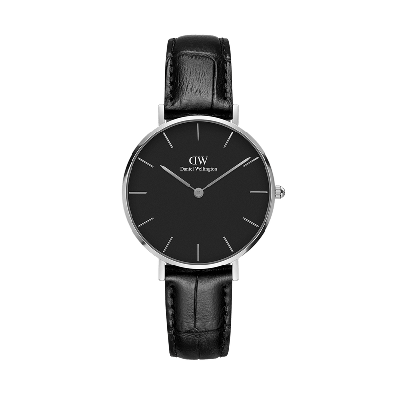 Daniel Wellington Petite 28mm Reading Black Dial Watch DW00100235