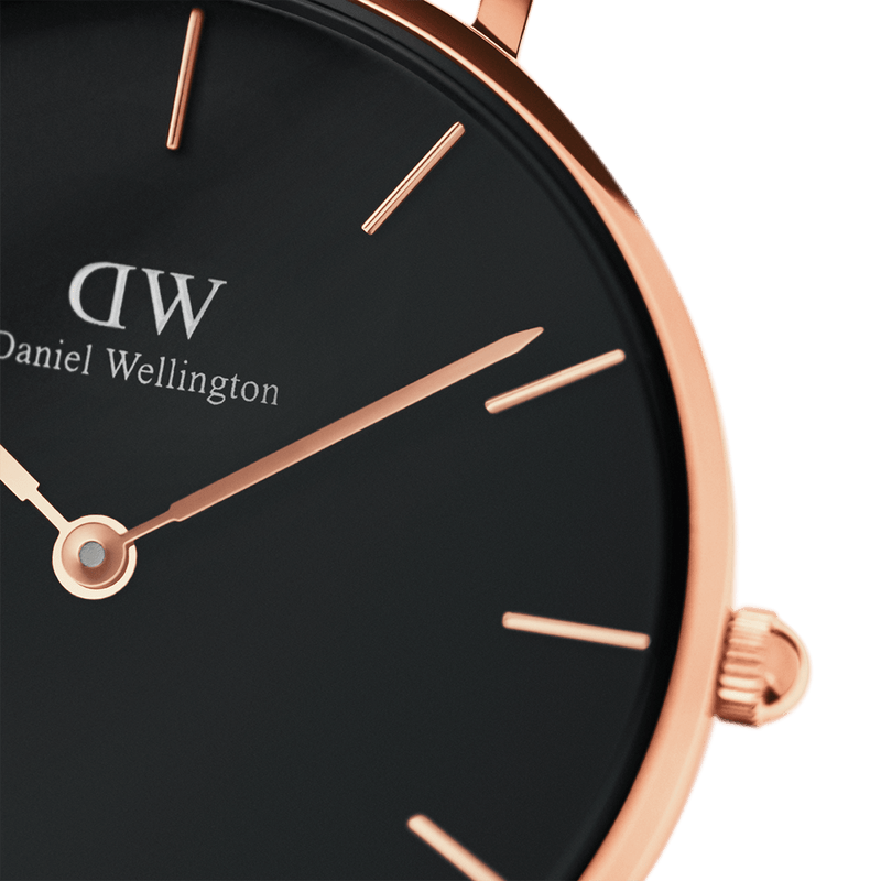 Daniel Wellington Petite 28mm Reading Black Dial Watch DW00100223