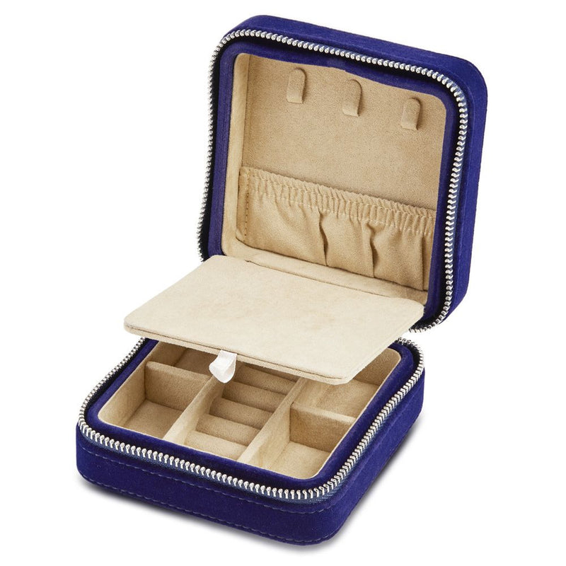 Wolf Royal Asscher Square Jewelry Zip Case 394003