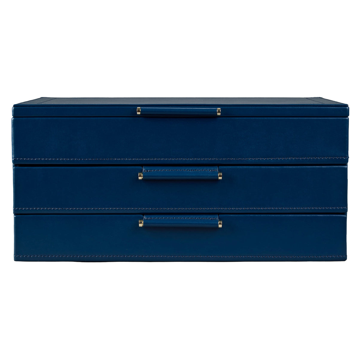 Wolf Sophia Jewellery Box with Drawers Indigo Fruit Botanical