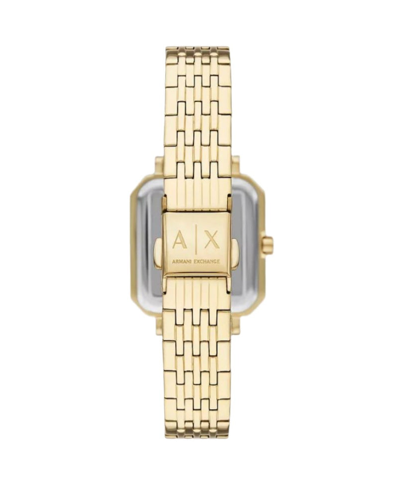 Armani Silver Dial Gold Tone Stainless Steel Watch AX5725