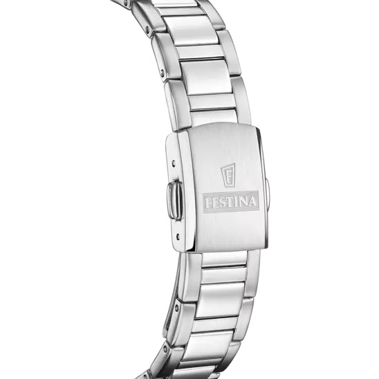 Festina Solar Energy Cream Dial Stainless Steel 316L Women's Watch F20654/1