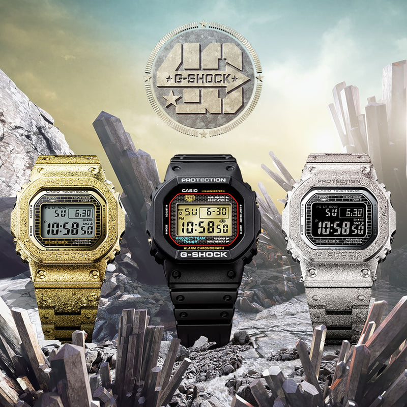 G-Shock Full Metal 5000 Series Resin Watch GMWB5000PS-1D