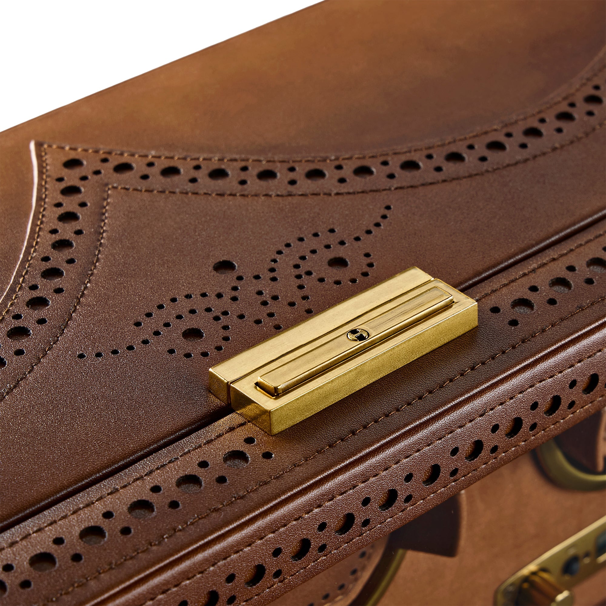 WOLF Brogue 6 Piece Watch Winder