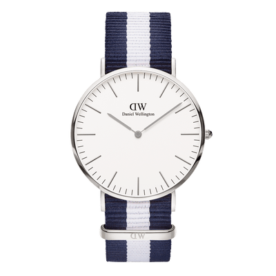 Daniel Wellington Classic 36mm Glasgow White Dial Watch DW00100047