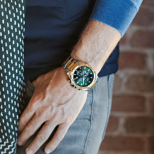 Reloj Festina Green Dial Stainless Steel Men's Watch F20562/3