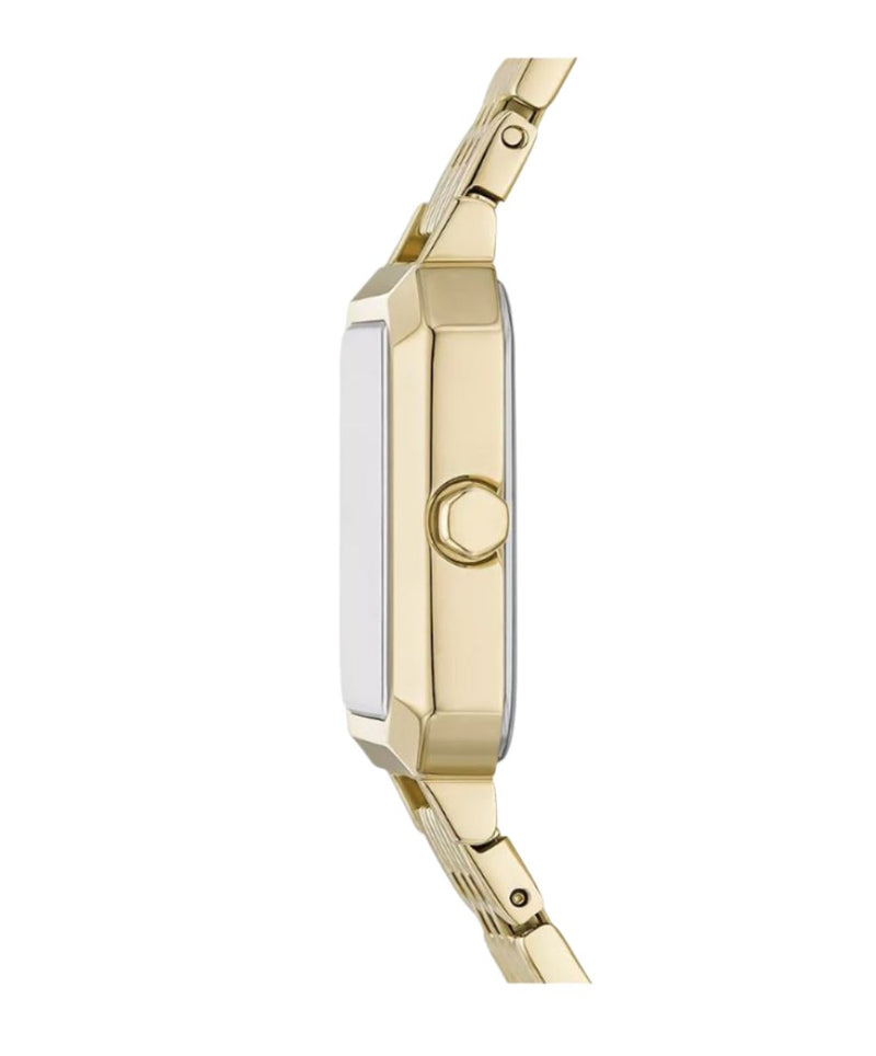 Armani Silver Dial Gold Tone Stainless Steel Watch AX5725