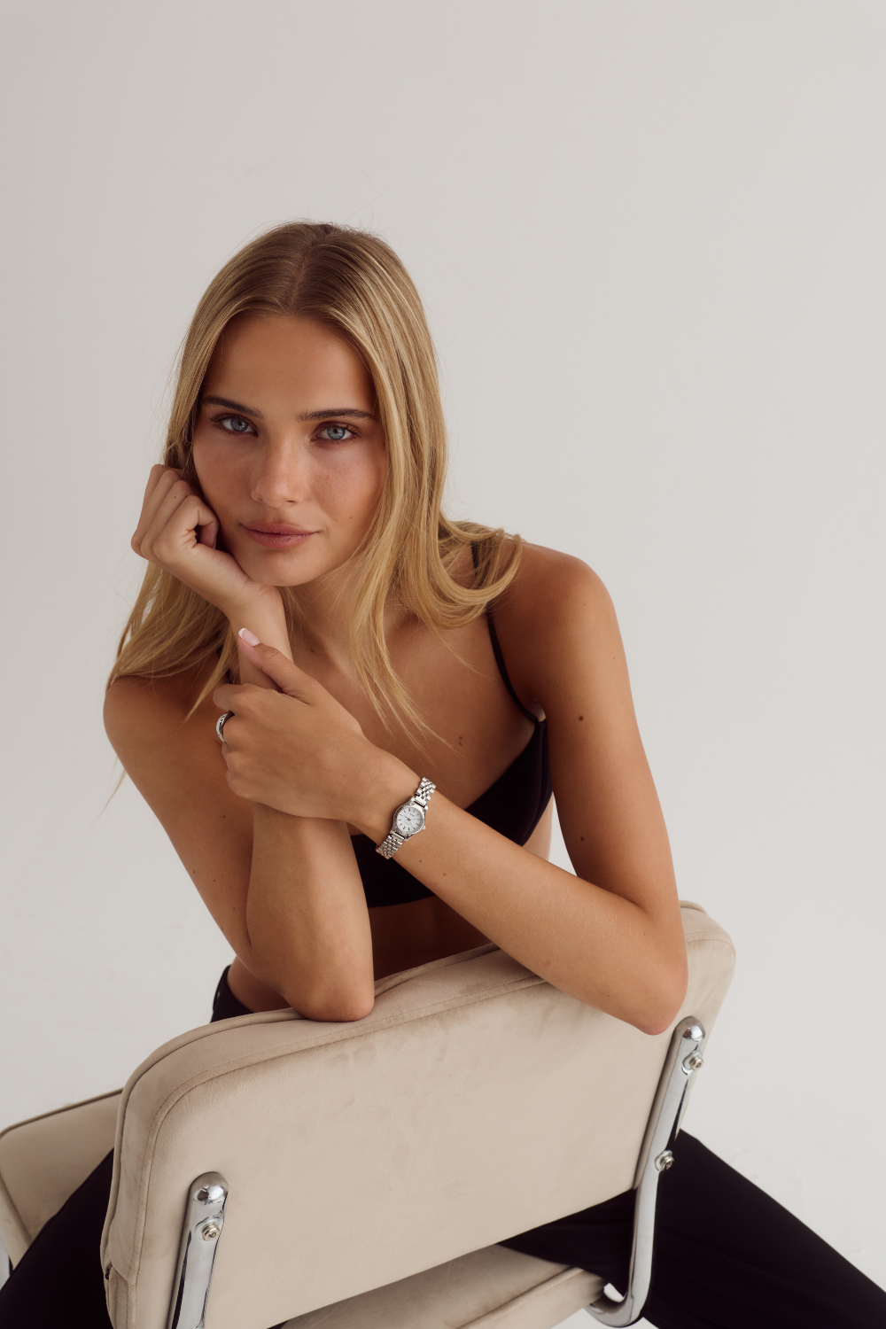 Cendré Isobel White Dial Silver Women's Watch — view 3