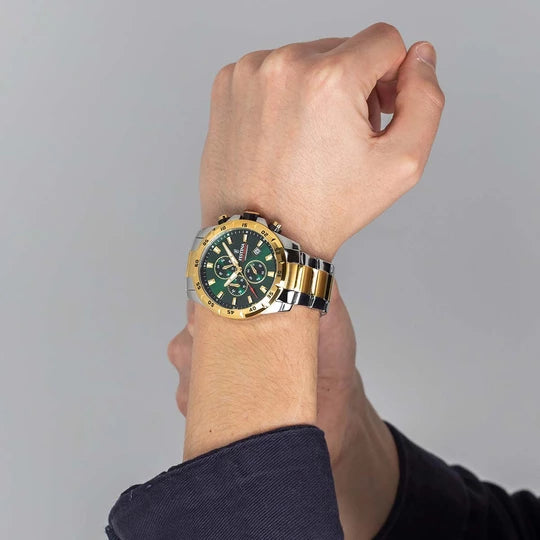 Reloj Festina Green Dial Stainless Steel Men's Watch F20562/3