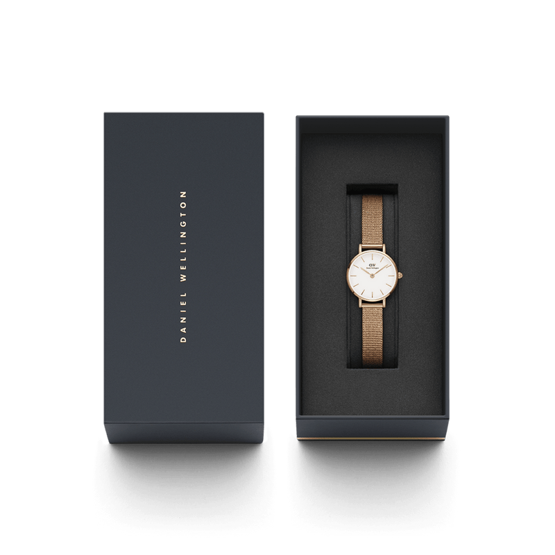 Daniel Wellington Petite 24mm Pressed Melrose White Watch DW00100447