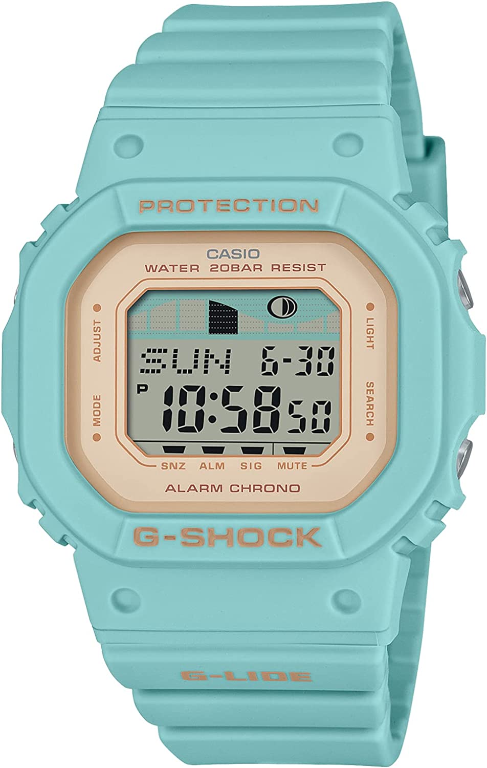 G-Shock G-LIDE GLX-5600 Series Blue Resin Watch GLXS5600-3D
