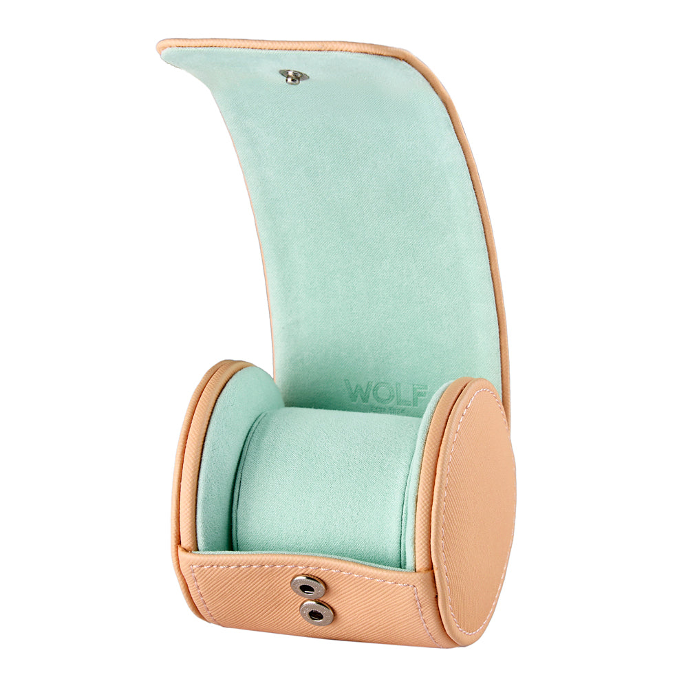 Wolf Single Watch Roll Seltzer Mint/Peach