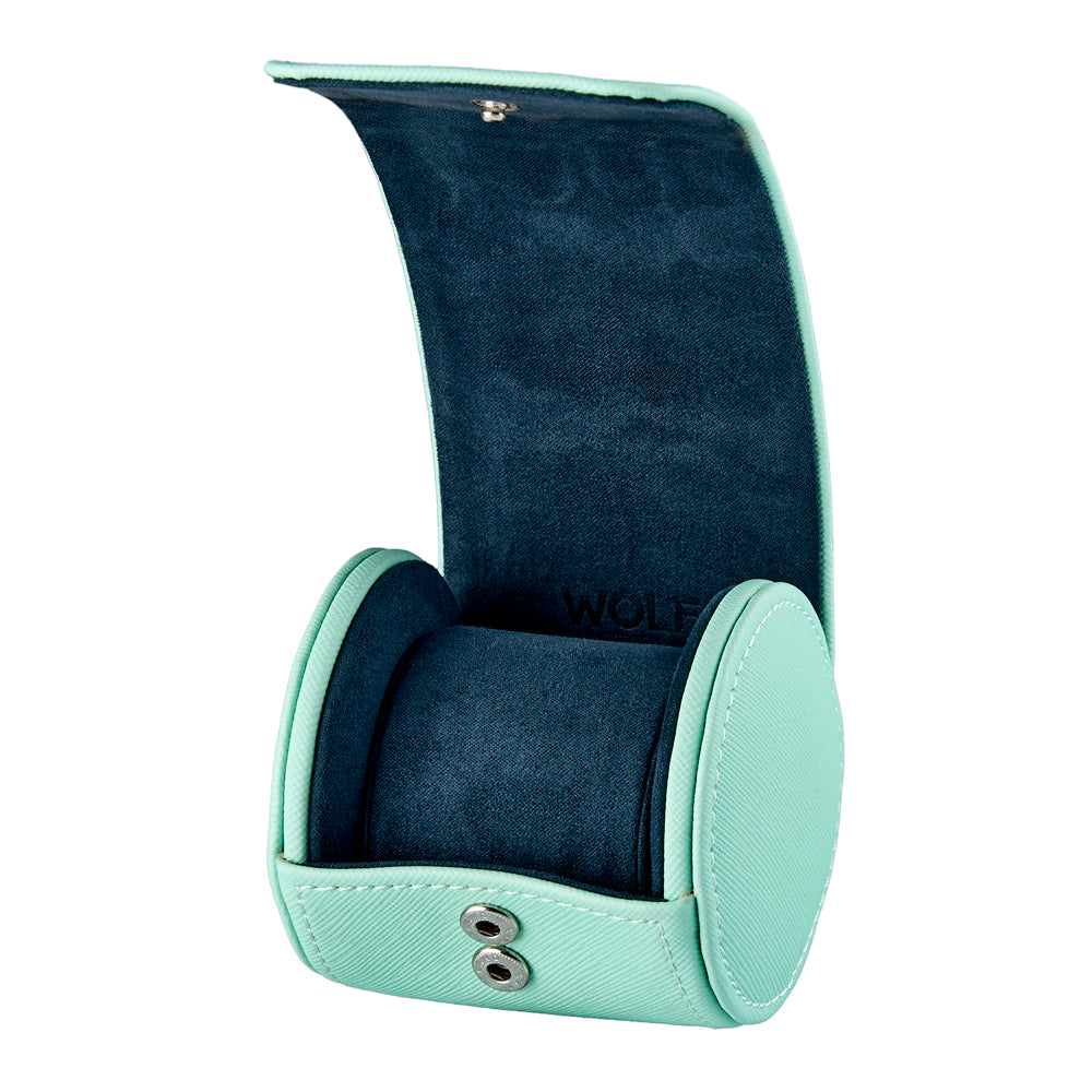 Wolf Single Watch Roll Seltzer Mint/Teal
