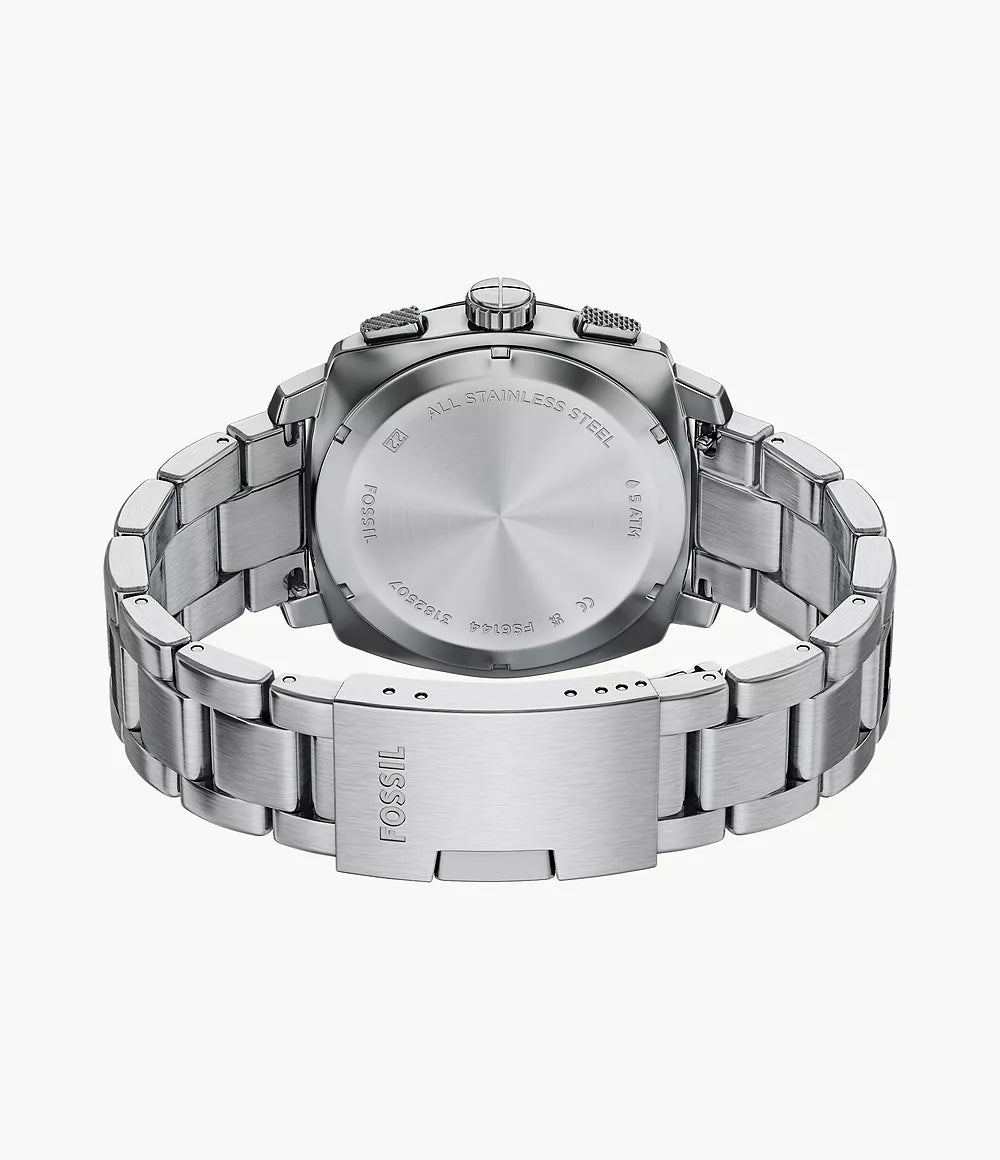 Fossil Machine Chronograph Stainless Steel Watch FS6144