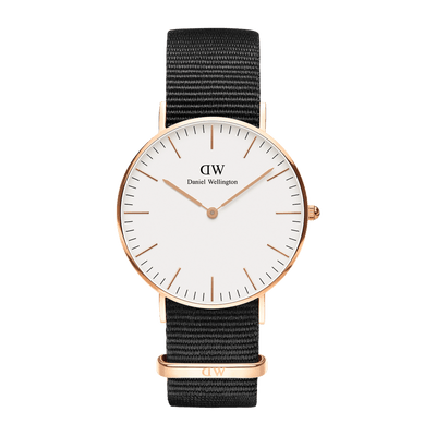 Daniel Wellington Classic 36mm Cornwall White Dial Watch DW00100259