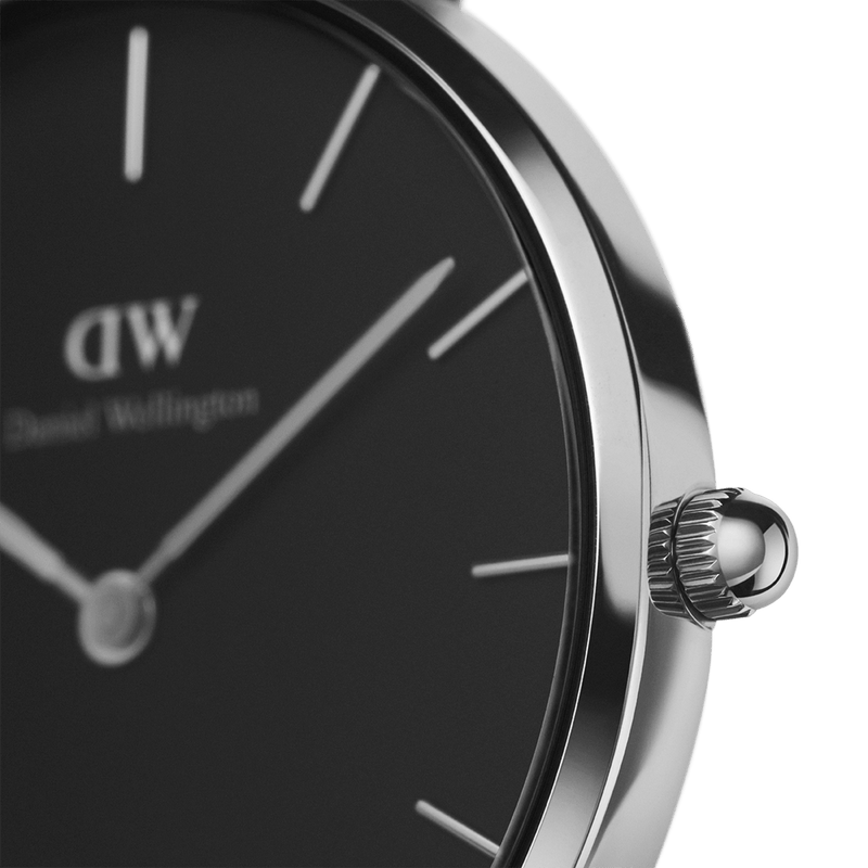 Daniel Wellington Petite 28mm Durham Black Dial Watch DW00100234