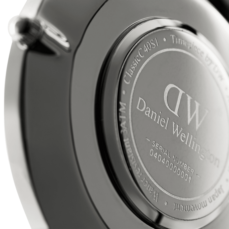 Daniel Wellington Classic 36mm Roselyn Black Dial Watch DW00100274