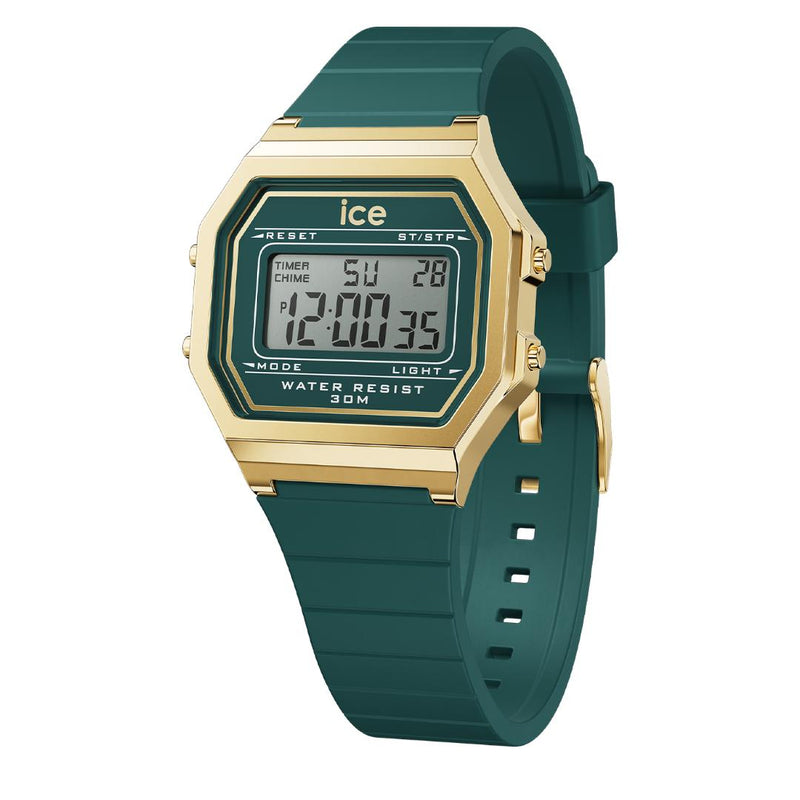 ICE digit retro - Verdigris