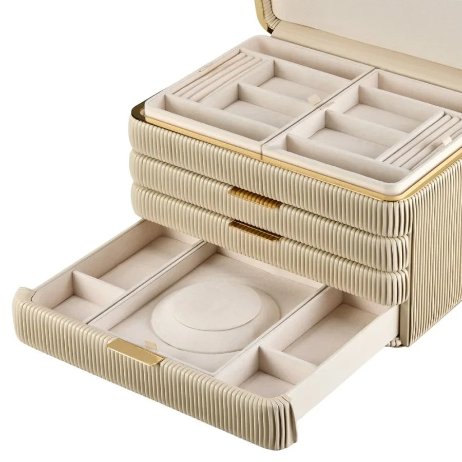 Wolf Bella Armoire Jewellery Box Bone 789953 view 4
