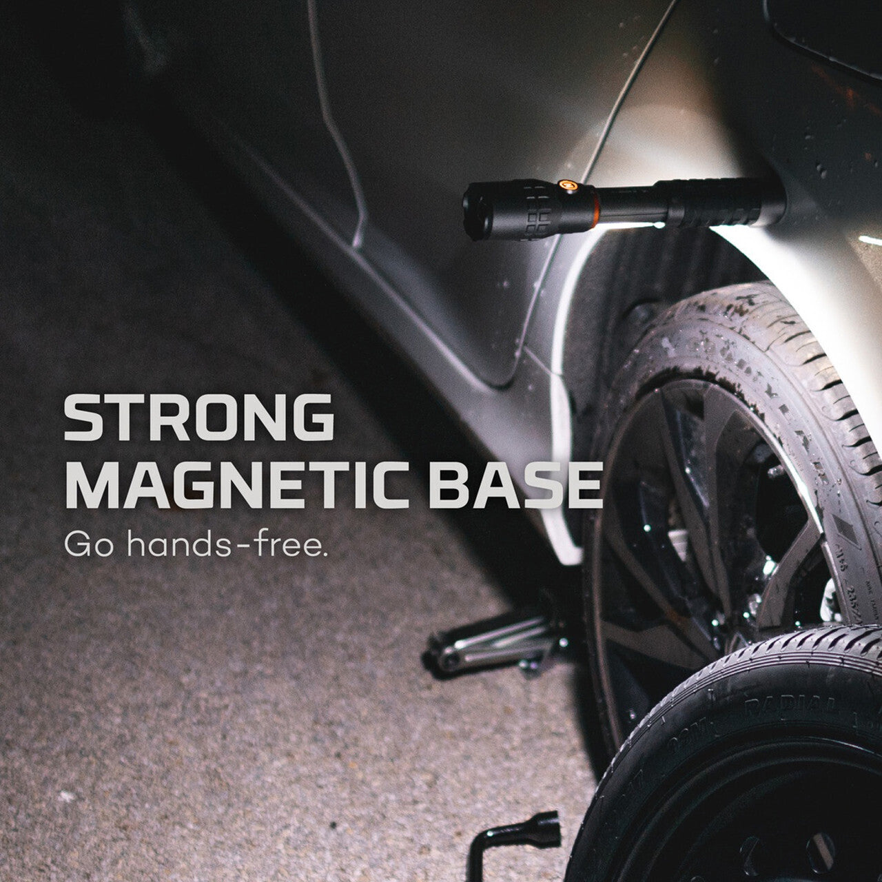 NEBO Slyde King 2000 Lumen Rechargeable Light with Magnetic Base 89513