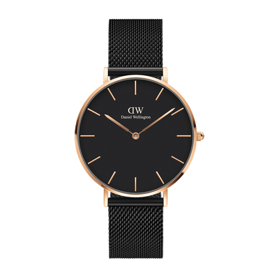 Daniel Wellington Petite 36mm Ashfield Black Dial Watch DW00100307