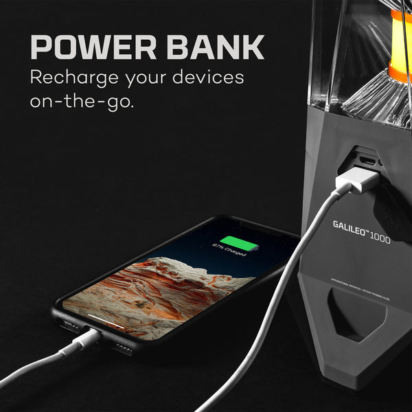 NEBO Galileo Rechargeable Lantern 1000 Lumen with Power Bank 89820