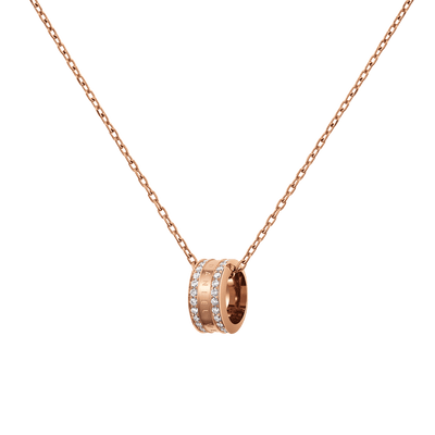 Elan Lumine Rose Gold Necklace DW00400212