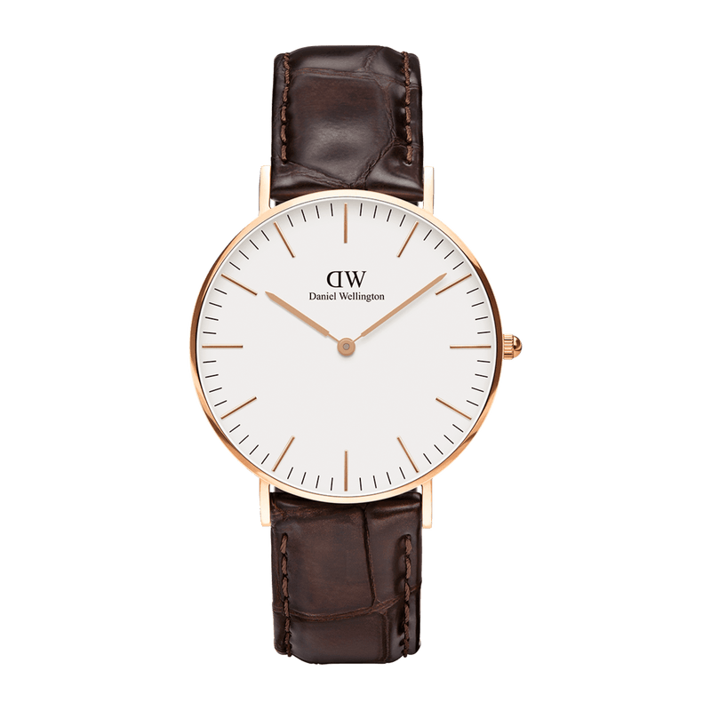 Daniel Wellington Classic 40mm York White Dial Watch DW00100011