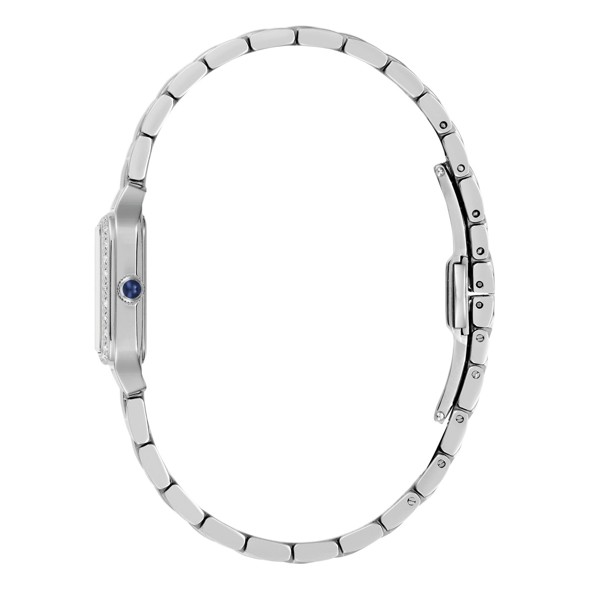 Bulova Super Sutton Silver Dial Stainless Steel Watch 96R256