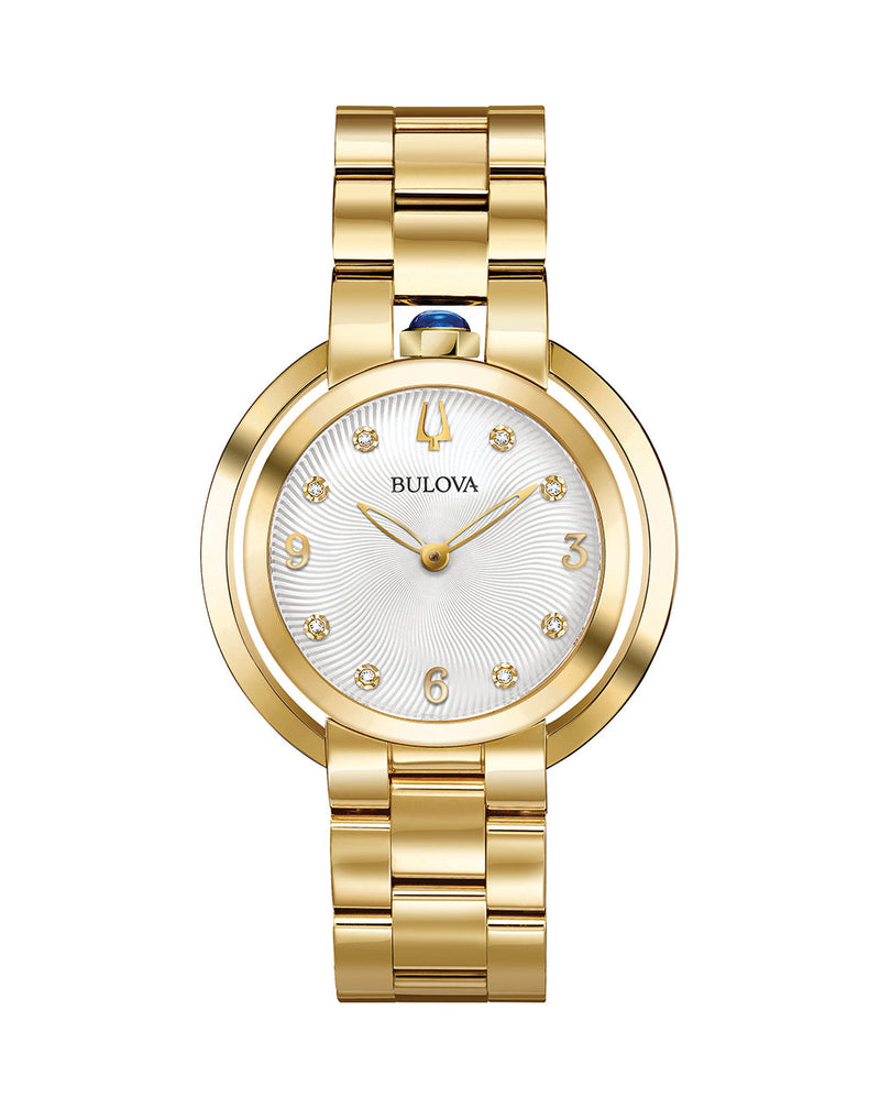 Bulova Rubaiyat Diamond Womens Watch 97P125