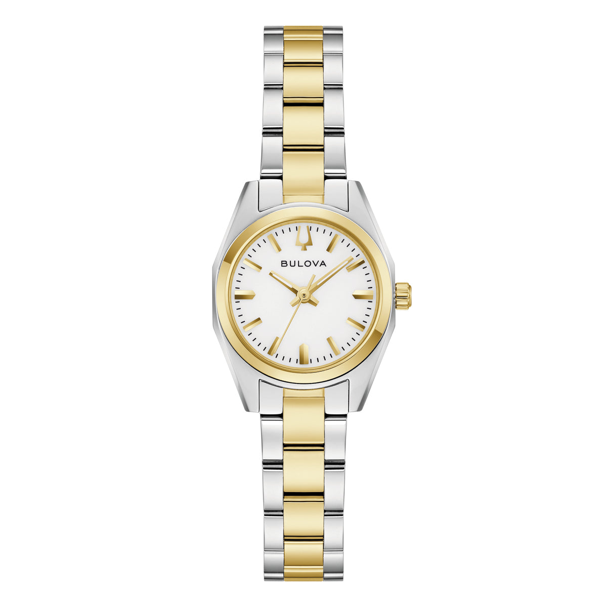 Bulova Surveyor White Dial Stainless Steel Watch 98L331