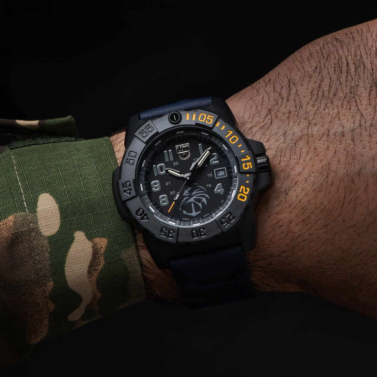Luminox Navy SEAL Foundation The Guardian, 45mm military, diver's watch XS.3505.NSF.N
