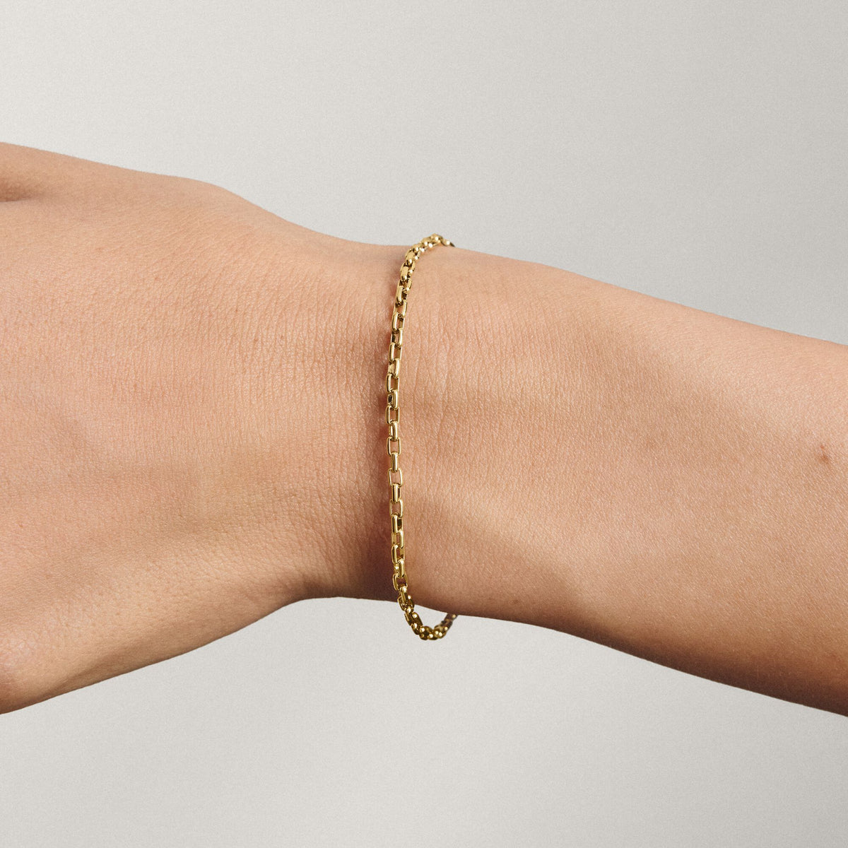 Thomas Sabo Gold-Tone Stainless Steel Paperclip Bracelet 2.3mm TA2206SY-19 TA2206SY-19 view 5